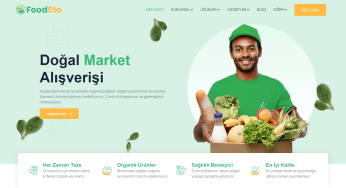 Organik Ürün Web Tasarım