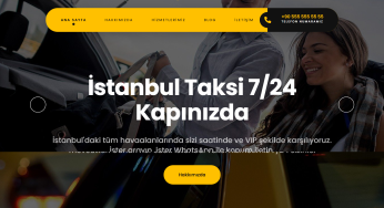 Taksi Durağı Web Tasarım