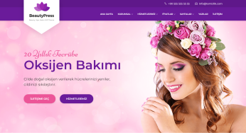 Güzellik Estetik Merkezi Web Tasarım